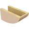 Ekena Millwork 5"W x 10"D x 5"H Wide Durham Rough Cedar Woodgrain TimberThane Corbel, Primed Tan CORUR05X10X05DURRCPR - alternate 5